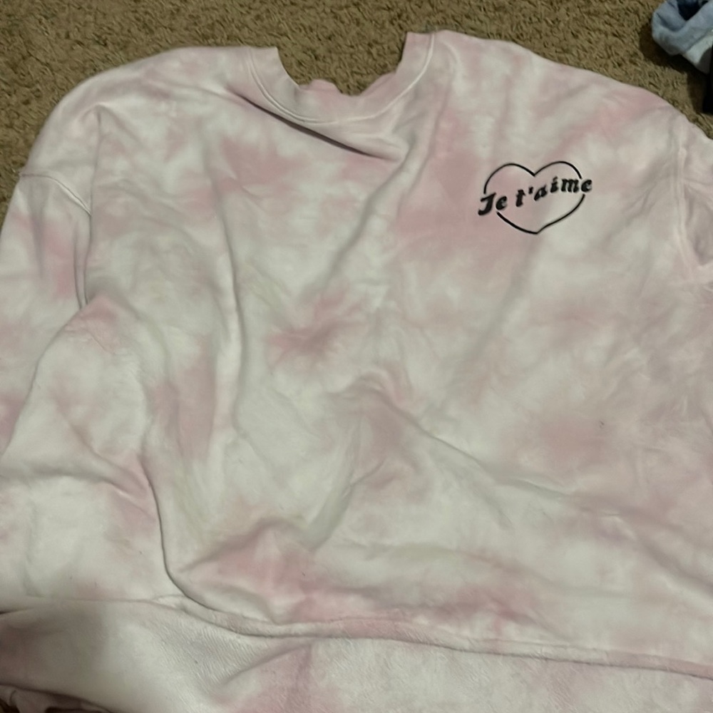 “je t’aime” top, (means i like you in french)
